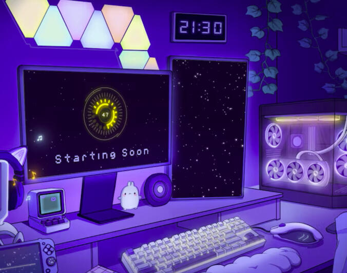 Backgrounds: BenArtTwitch - Etsy