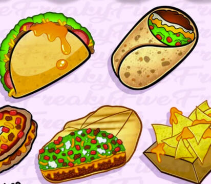 Raining Tacos: PrettyLilFreak - Etsy