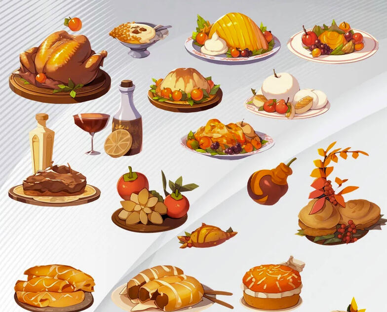 Thanksgiving: MagicVtuberShop - Etsy