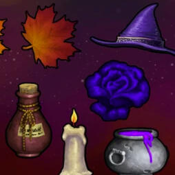 Halloween: YatikaArt, MueshyMallow. - ETSY