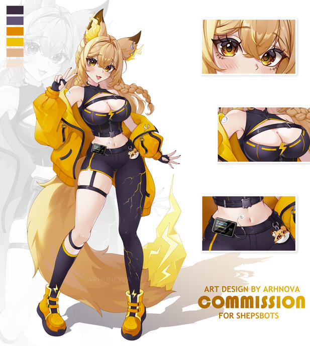 2.0 Model Drawn By Arhunova